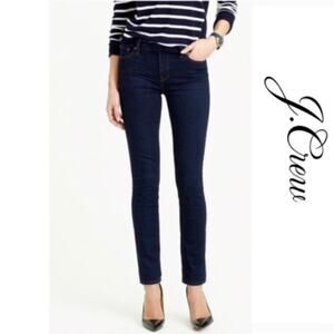 J.Crew Women's Reid Skinny Straight Jean Dark Wash Size 29